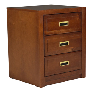 Woodcrest Desk Pedestal w\/3 Equal Size Drawers
